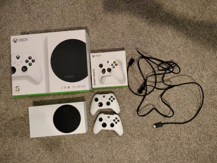 xbox series s 512gb two controllers 9G27