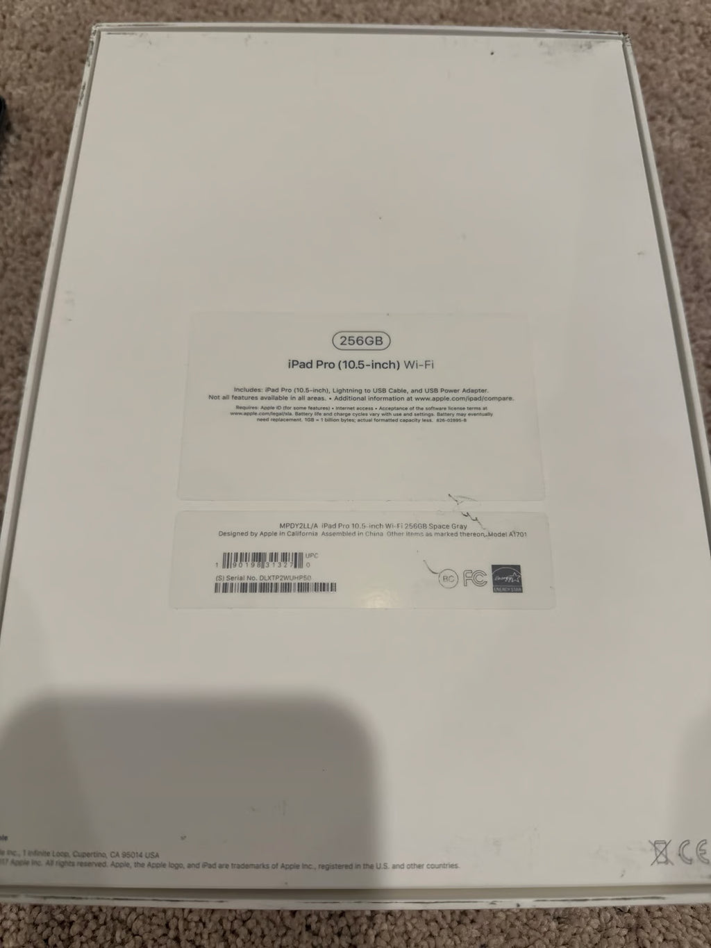 Apple iPad Pro 1st Generation 7M91