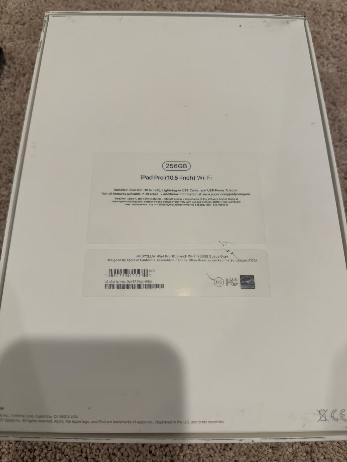 Apple iPad Pro 1st Generation 7M91