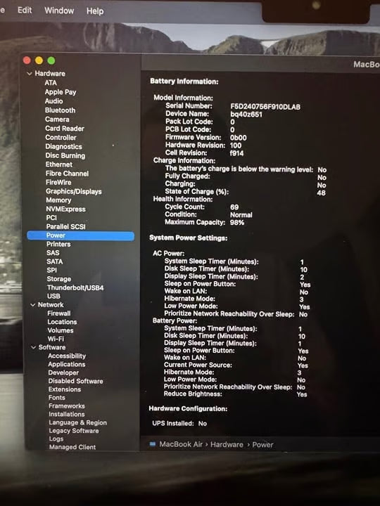 MacBook Air 13.6"" With M2 Chip 5L88