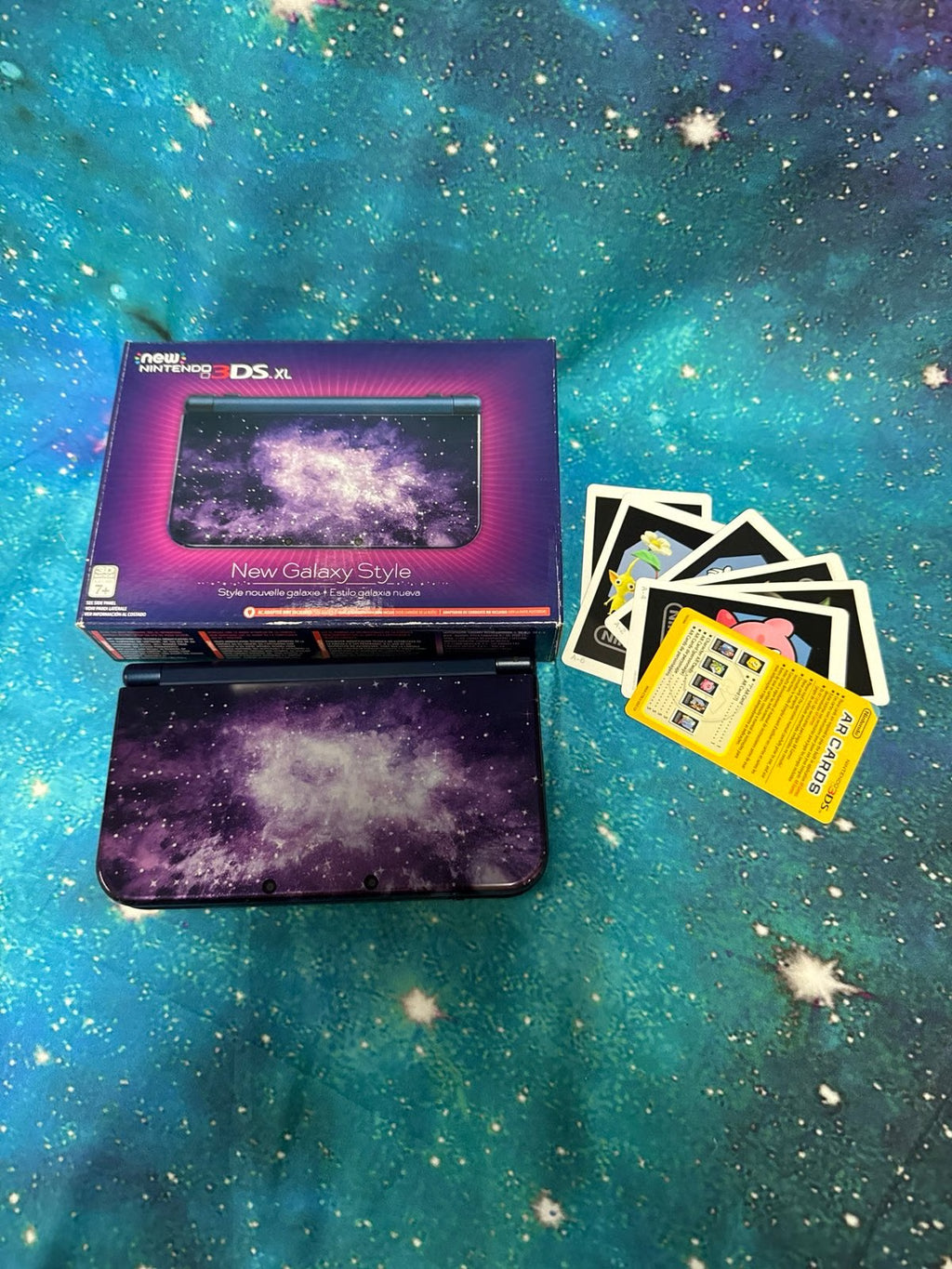 New Nintendo 3DS XL Galaxy w/ box