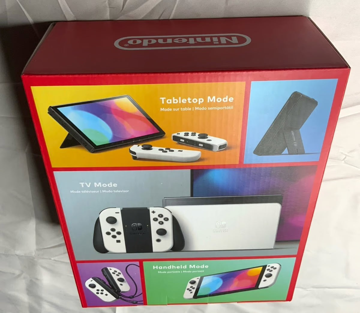 Nintendo switch oled white 7J28
