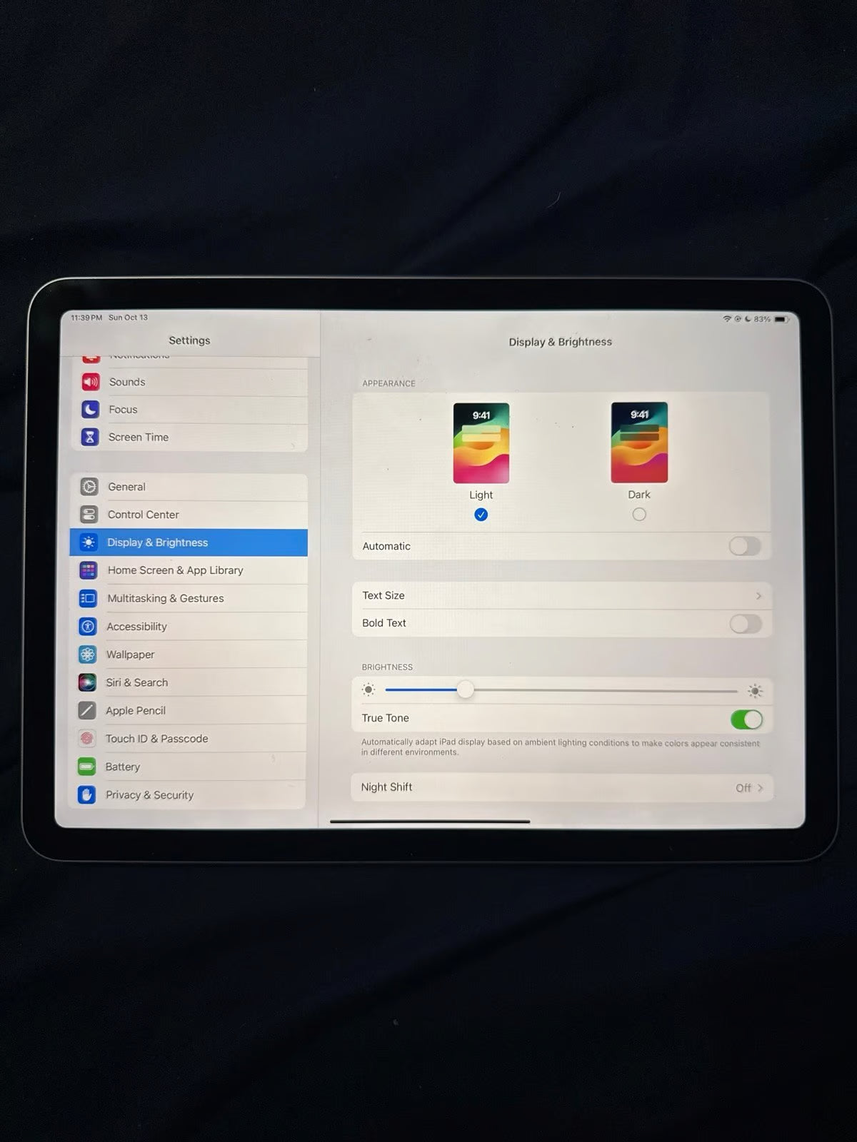 ipad air 11 inch (M2) 9X71