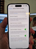 Apple iPhone 14 Pro 128 GB in Space Black for Unlocked 83% Battery 3S96