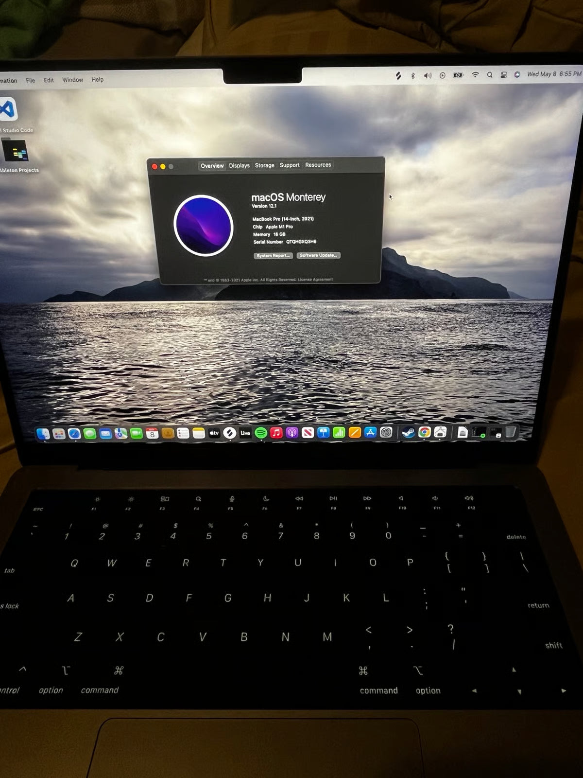 macbook pro m1 14 inch 9W13