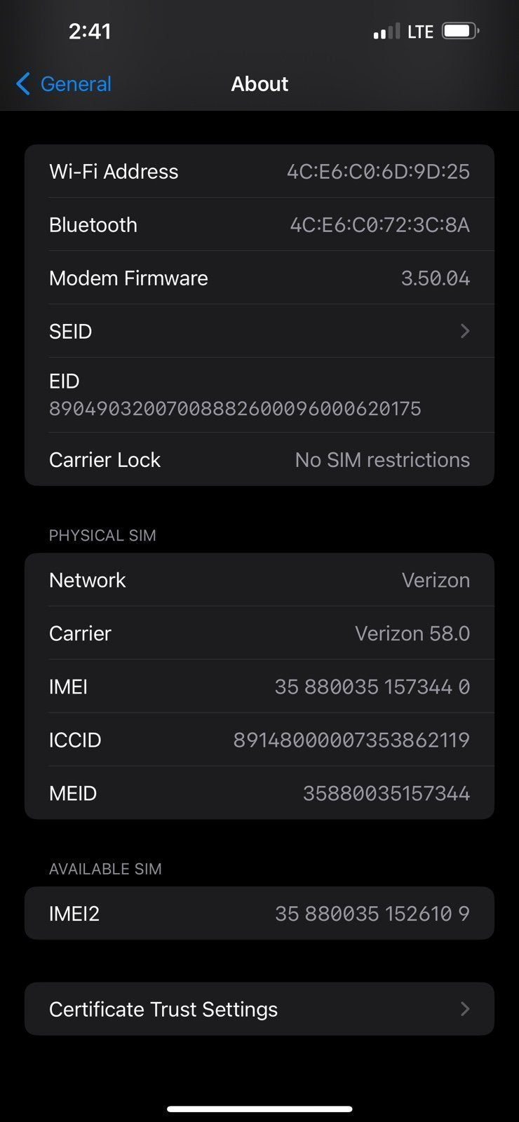Apple iPhone 13 Pro Max 128 GB in Sierra Blue  Unlocked 9N35