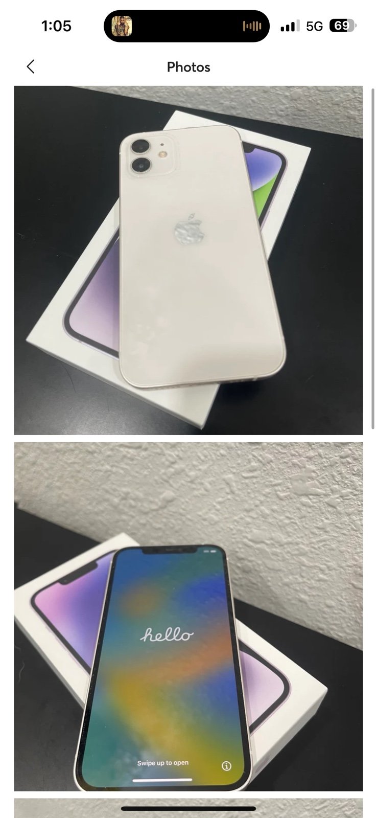 Apple iPhone 12 Pro Max 256GB Blue Unlocked and iPhone 12 bundled post 3E22