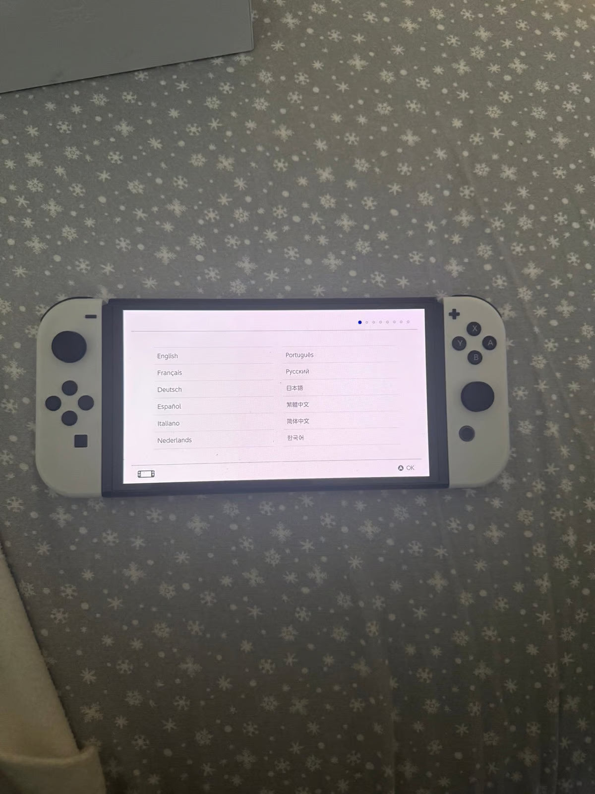 Nintendo Switch OLED white 3W21