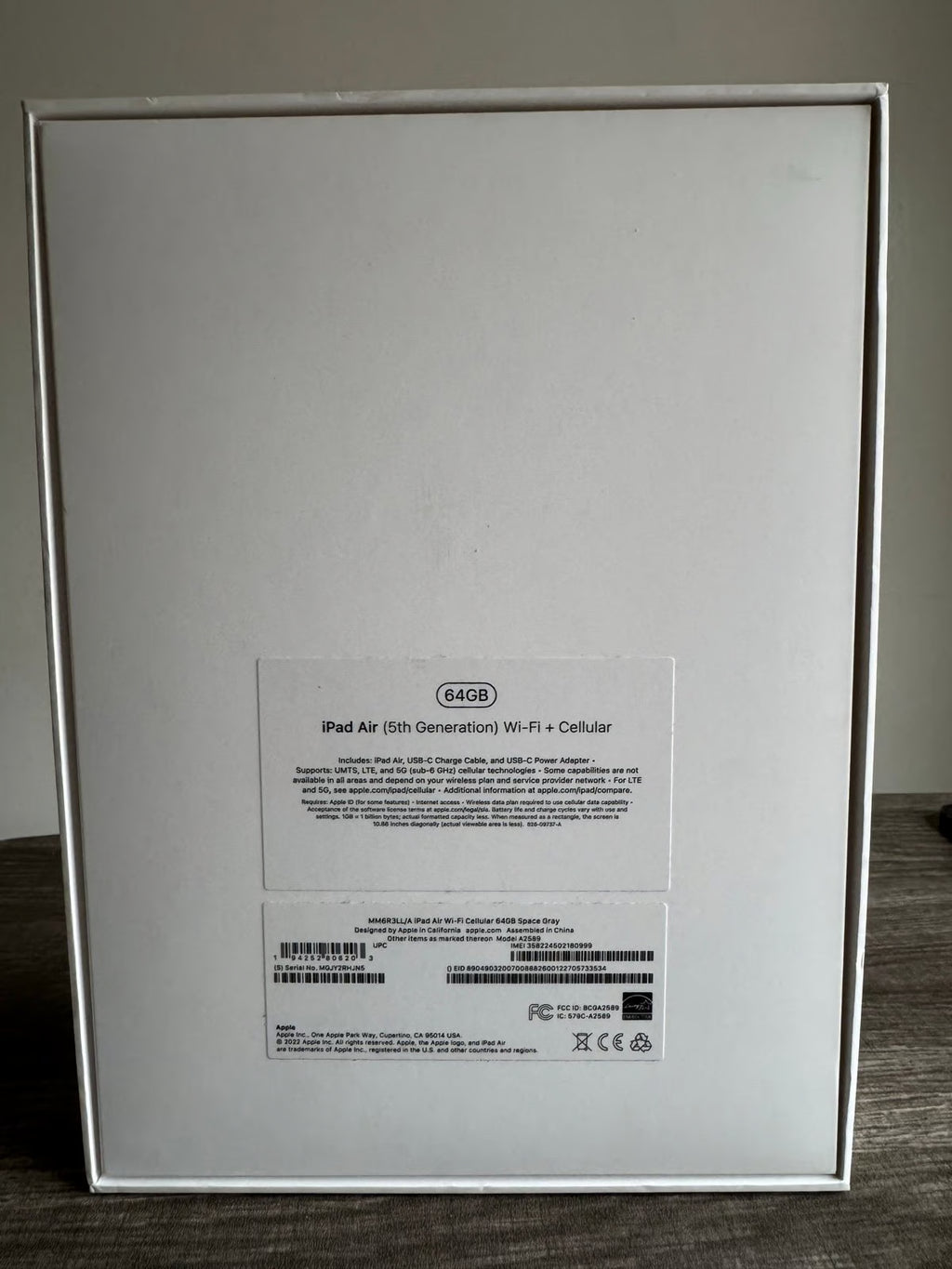 Apple iPad Air 5th Gen 5P25