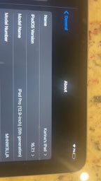 iPad Pro 12.9 5th Generation 8E76