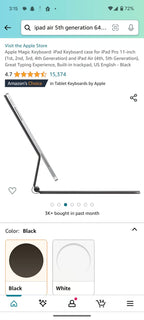 Apple iPad Air 5th Generation 64 GB in Space Gray 1S31