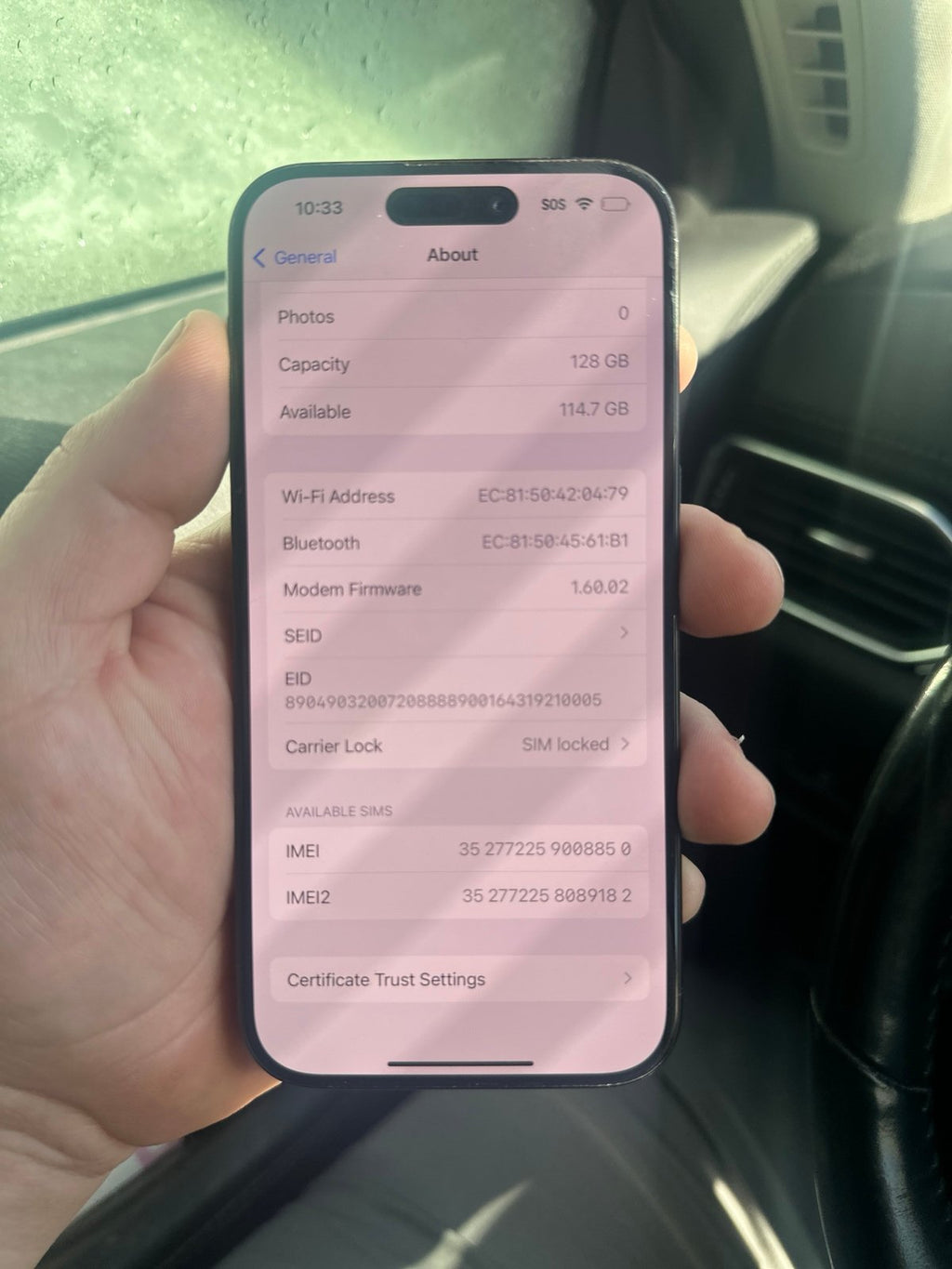 iPhone 15 Pro 128GB BLACK T-Mobile 5K16