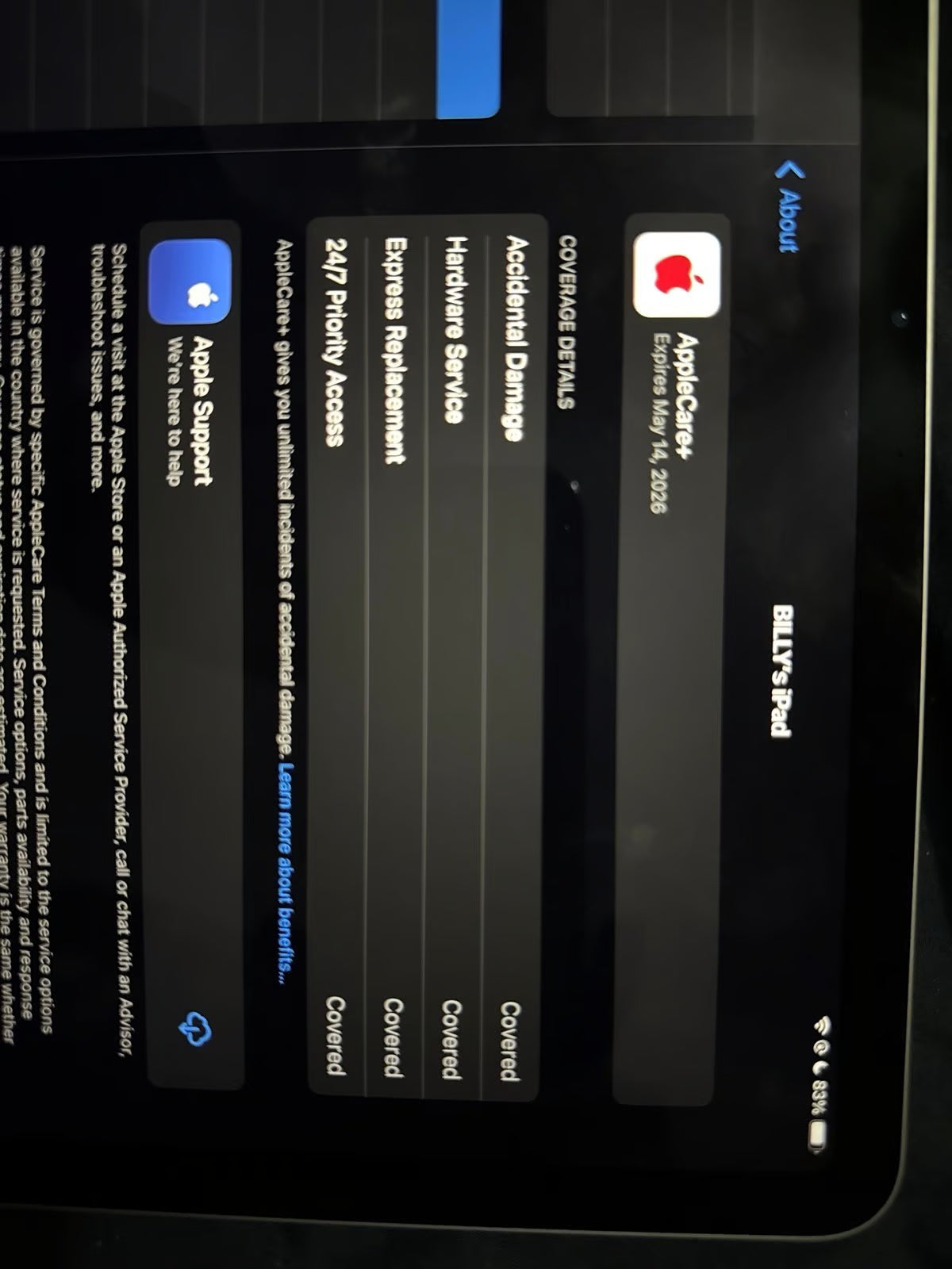 ipad air 11 inch (M2) 9X71