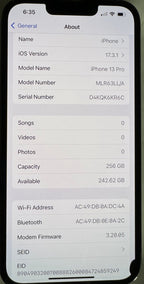 iPhone 13 Pro 256G (Unlocked) Graphite 2P66