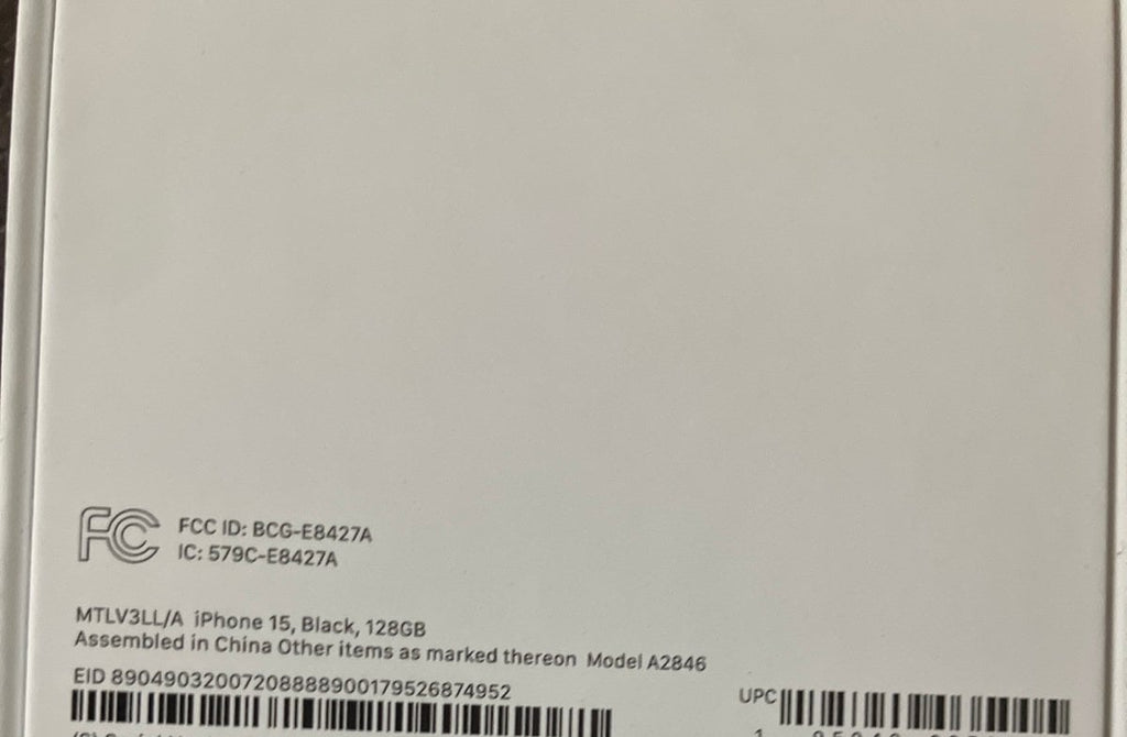 iPhone 15 3F36
