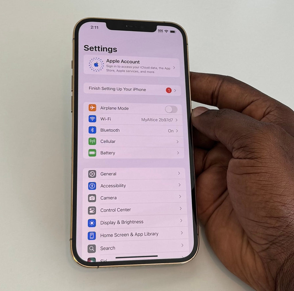 iPhone 12 Pro Max 128GB Gold For AT&T OR CRICKET 5A56