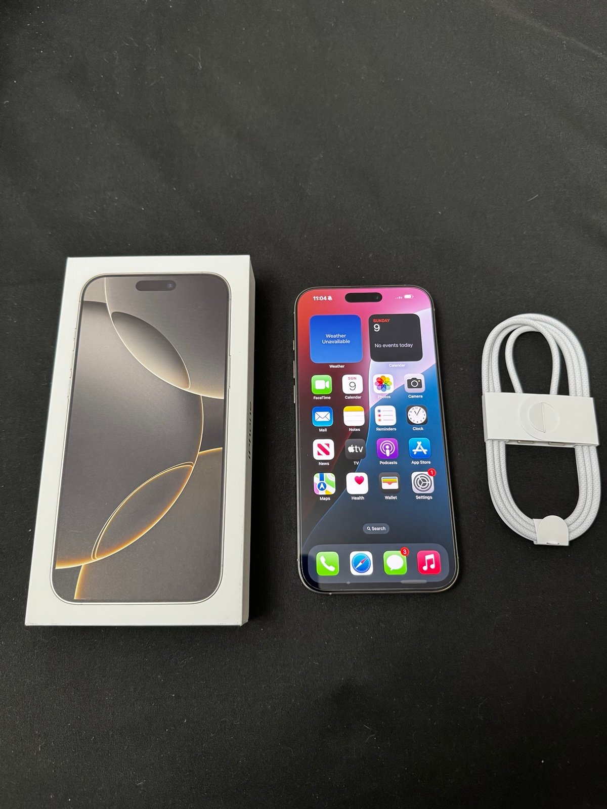 iPhone 16 Pro Max 256GB Natural Titanium (Verizon/ Straighttalk) ONLY! 8D69