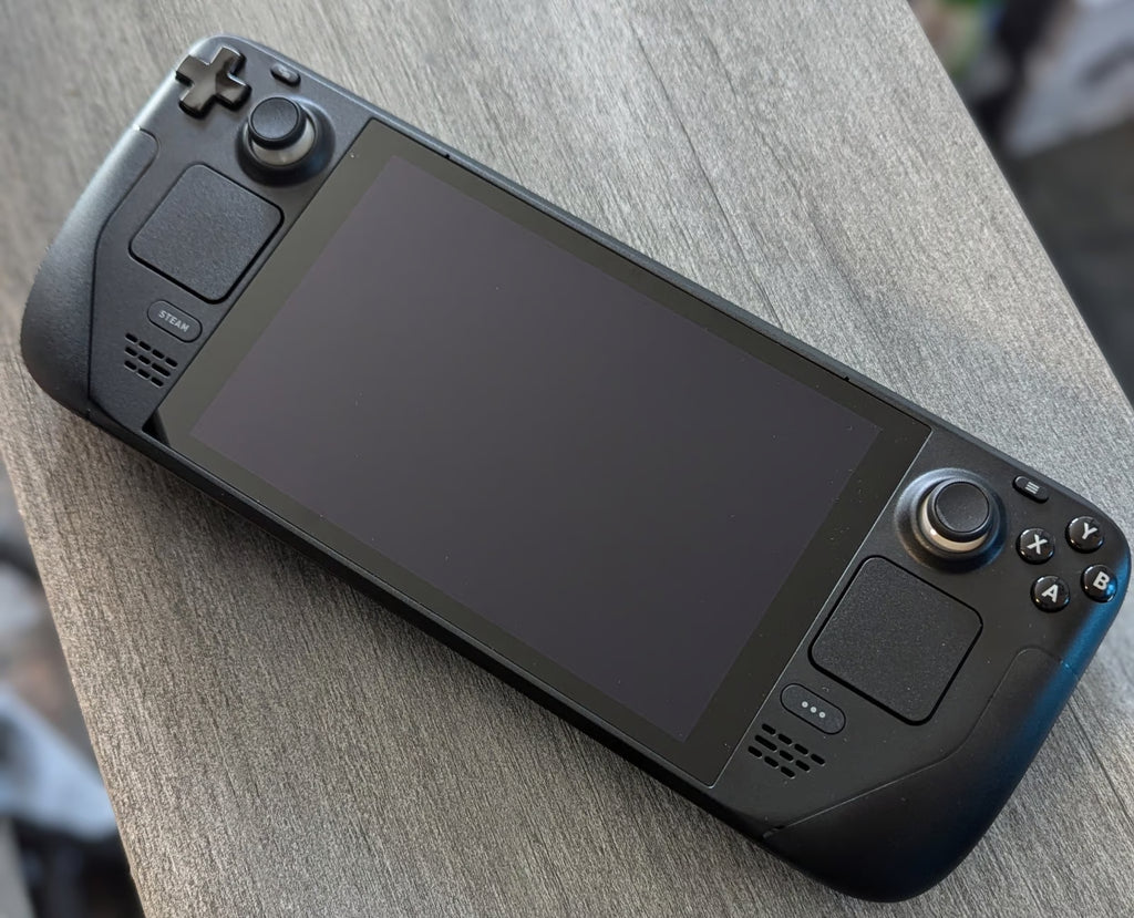 steam deck 64gb with Samsung 512gb memory card 7X88