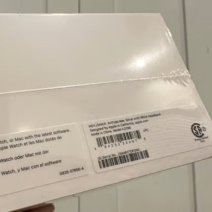 Apple AirPods Max with Smart Case in Silver 6S76