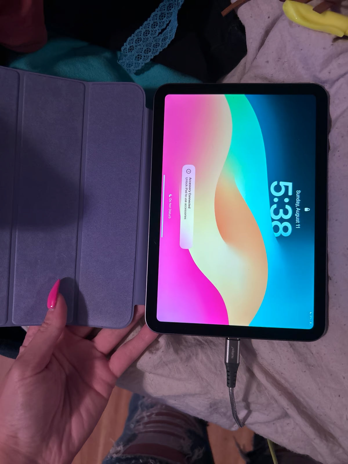 iPad mini 6th gen purple WiFi only 5C51