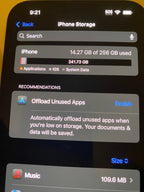 iPhone 13 Pro Max 256gb - Sierra Blue- Carrier Unlocked 6V26